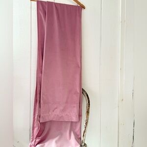Pink Velvet Curtains 52inches X 82 inches long Set of 2